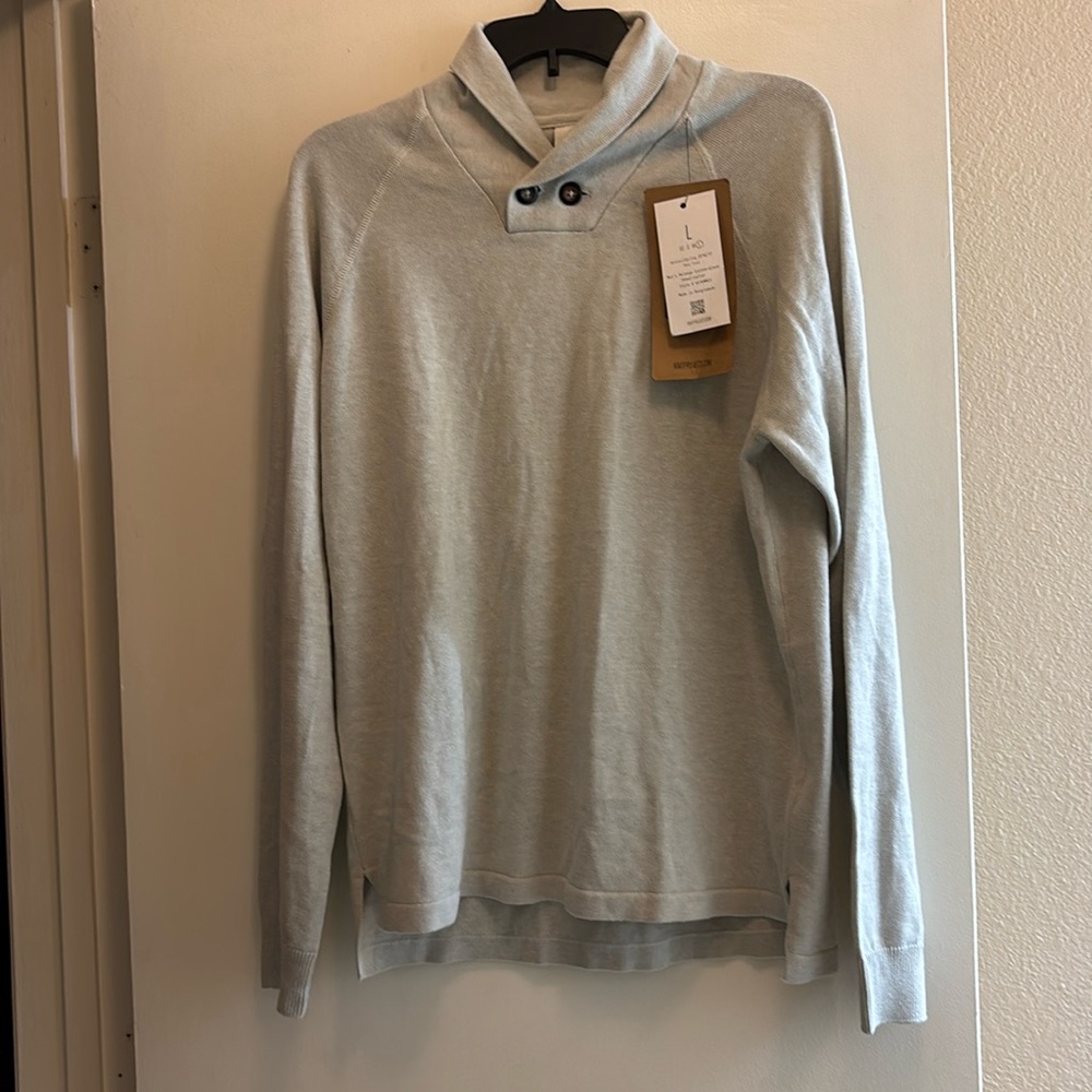 Men’s Cowl Neck Sweater
